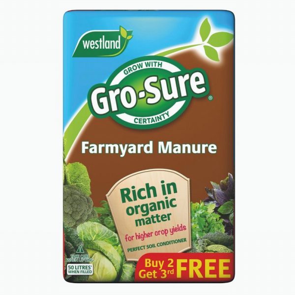 Farmyard Manure (Gro-sure Flashed B2G3F) 50L