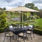 Hartman Capri 6-Seater Oval Dining Set in Bronze and Amber
