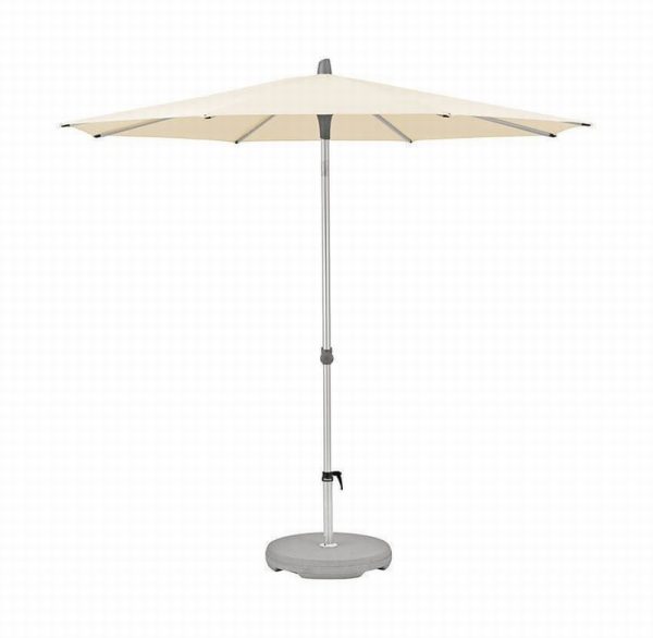 Glatz Alu Smart Parasol 250cm Round - Class 2 Cream Colour 150