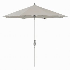Glatz Alu Twist Parasol 2.7m Round - Class 2 Taupe Colour 151