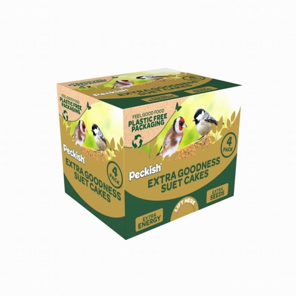 Peckish Extra Goodness Suet Cake (4 Pack Box)