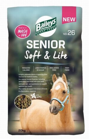 Baileys No.26 Senior Soft & Lite 20kg Baileys No.26 Senior Soft & Lite 20kg