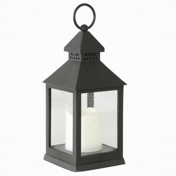 24cm bo lantern with candle