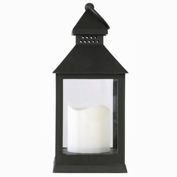 24cm bo lantern with candle