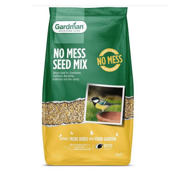 GM No Mess Seed Mix 4kg