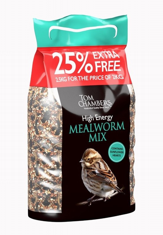 High Energy Mealworm - 25% FOC - 2.5kg