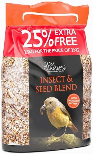 Insect 'n' Seed Blend - 25% FOC - 2.5kg