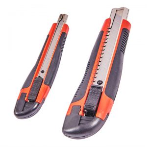 2pc SNAP OFF DISPOSABLE KNIFE SET