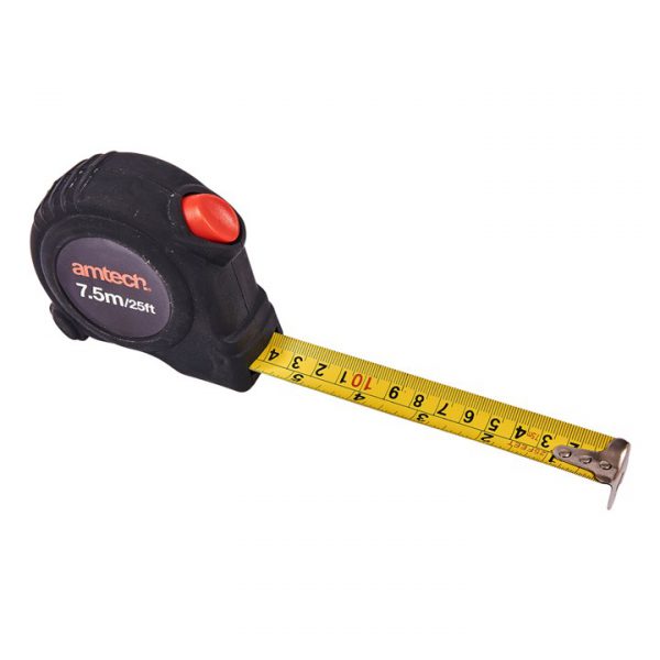 7.5m x 25mm SELF LOCKING MEASURING TAPE