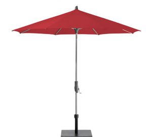 Glatz Alu Twist Parasol 2.7m Round in Class 2 Red Colour 162