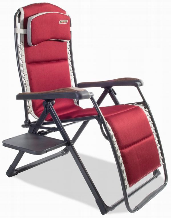Quest Bordeaux Pro Relax XL Chair With Side Table