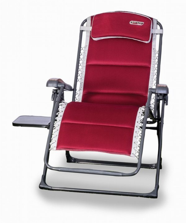 Quest Bordeaux Pro Relax XL Chair With Side Table