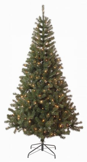 Artificial Christmas Tree 210cm prelit grenoble pine 300 led