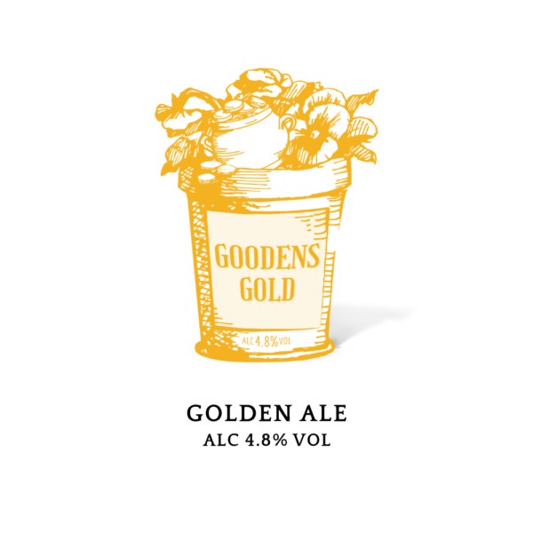 Goodens Gold 0.5 Litres 4.8% ABV