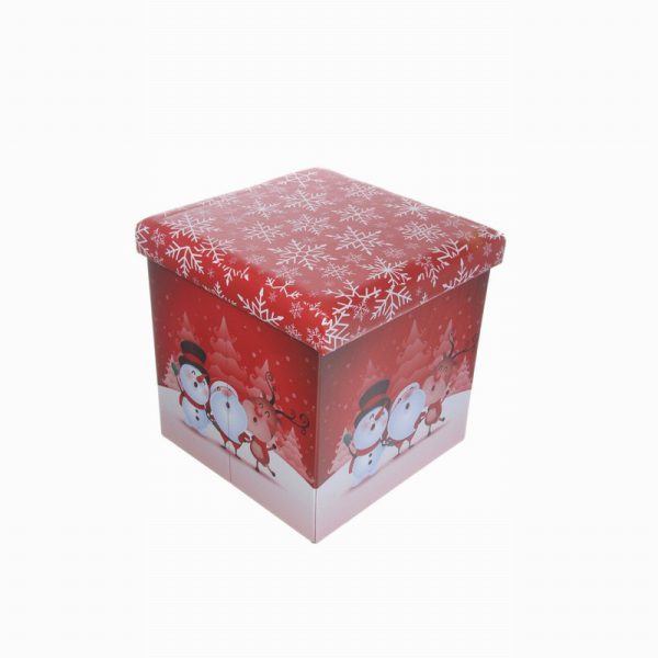 38cm x 38cm foldable santa pals storage box