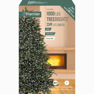XMAS Lights 1000 LED TreeBrights With Timer White