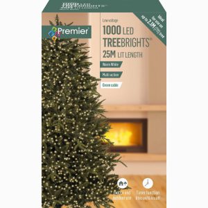 Premier Multi-Action Treebrights With Timer Warm White 1000 LED
