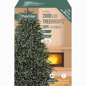 Premier Multi-Action Treebrights With Timer White 2000 LED