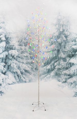 Artificial Christmas Tree 1.8M 180L BIRCH ANGEL TREE MC 5M CABLE