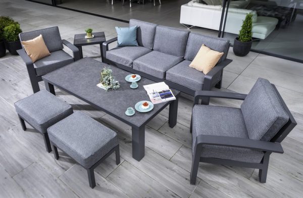 Hartman Aurora 3 Seat Lounge Set (Free Side Table)