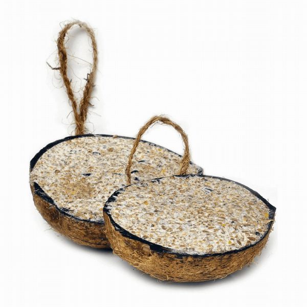 Peckish Natural Balance Coconut Feeder 4PK