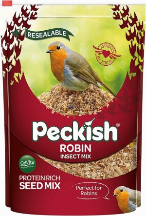 Peckish Robin Seed & Insect Mix 1Kg