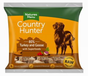 Natures Menu Country Hunter Nuggets Turkey and Goose