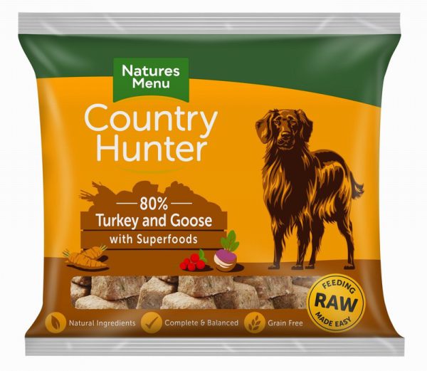 Natures Menu Country Hunter Nuggets Turkey and Goose