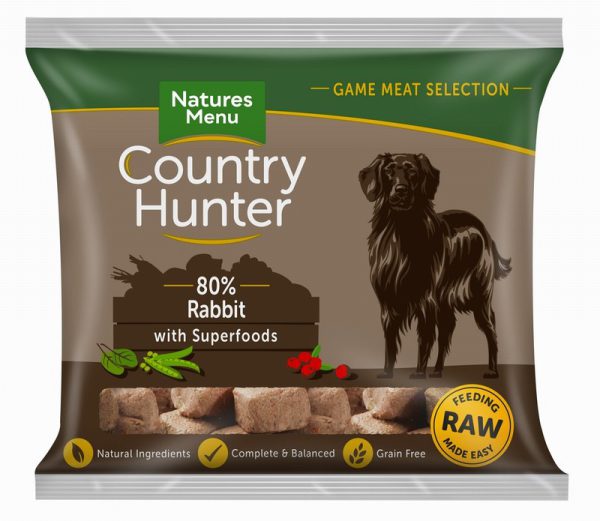 Natures Menu Country Hunter Rabbit Nuggets