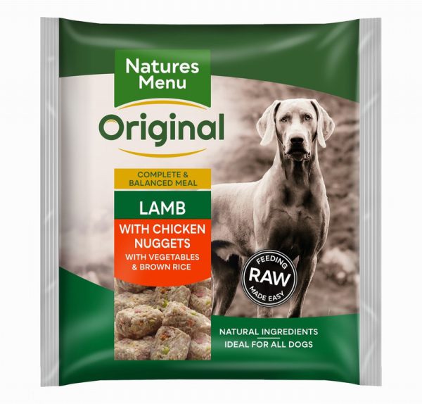 Natures Menu Lamb Veg & Rice Nuggets 1 Kg