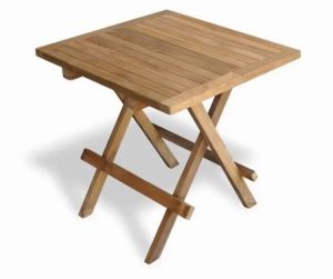 Minster Wooden Picnic Table Square 50cm