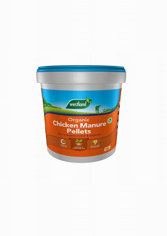 Westland Organic Chicken Manure Pellets 10kg Aylings Garden Centre