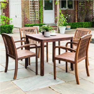 Alexander Rose Bolney 4 Seat Dining Set